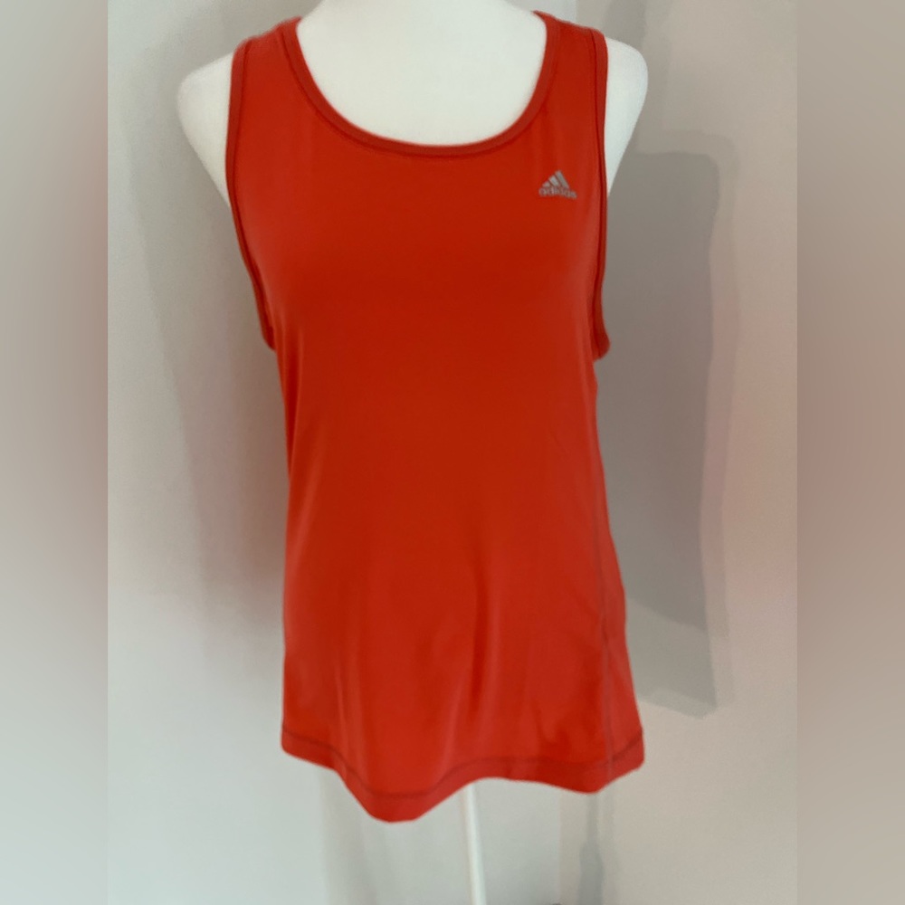 Women’s Active Tank Top. Adidas Neck Tank Sleeveless Exercise Top. Orage…